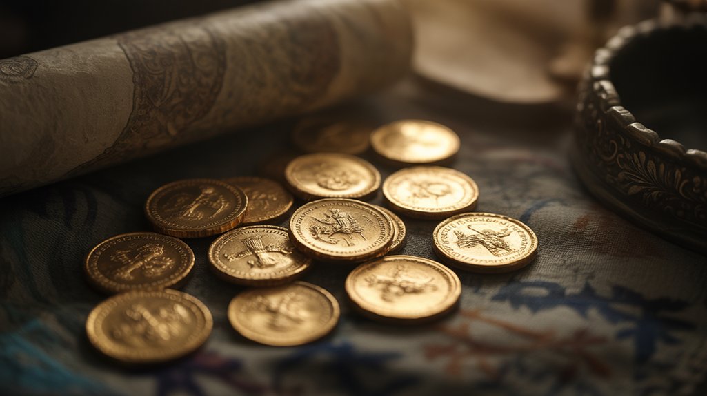 gold as standardized currency