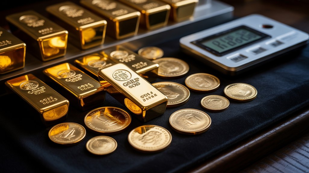 gold purity and weight